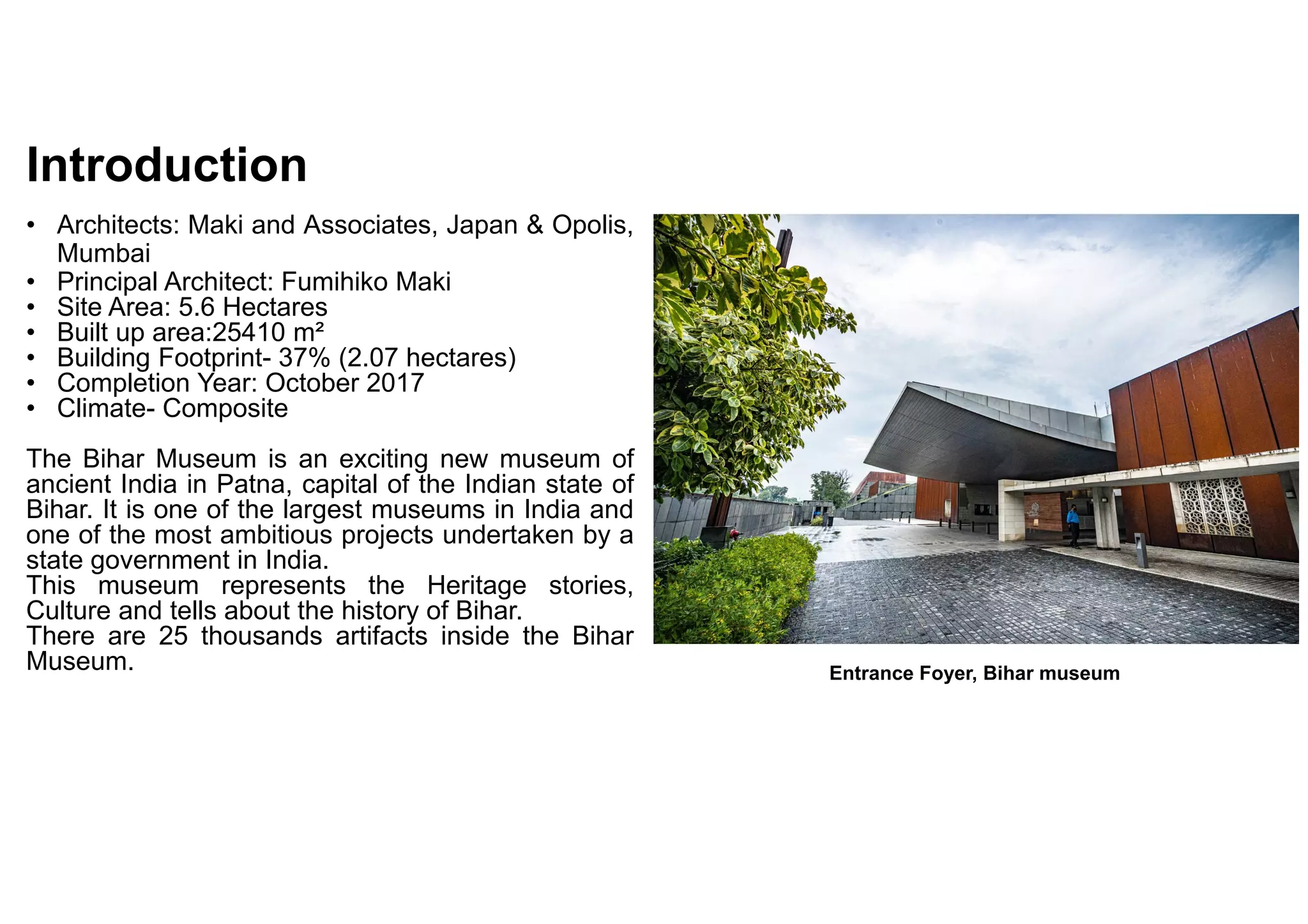 A case study of Bihar Museum, Patna | PPT