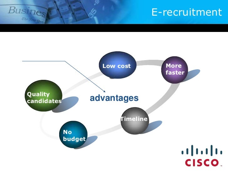 Recruiting the cisco way case study solution