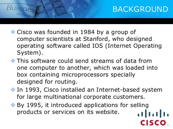 Cisco systems harvard case study