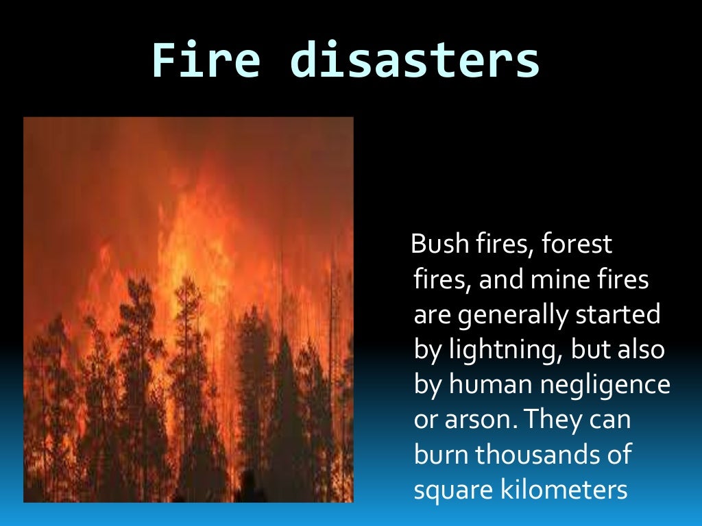 Man Made Disasters