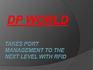 DP WORLD
 