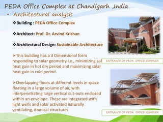 Case study on Energy Efficient Building PEDA Office Complex at ...