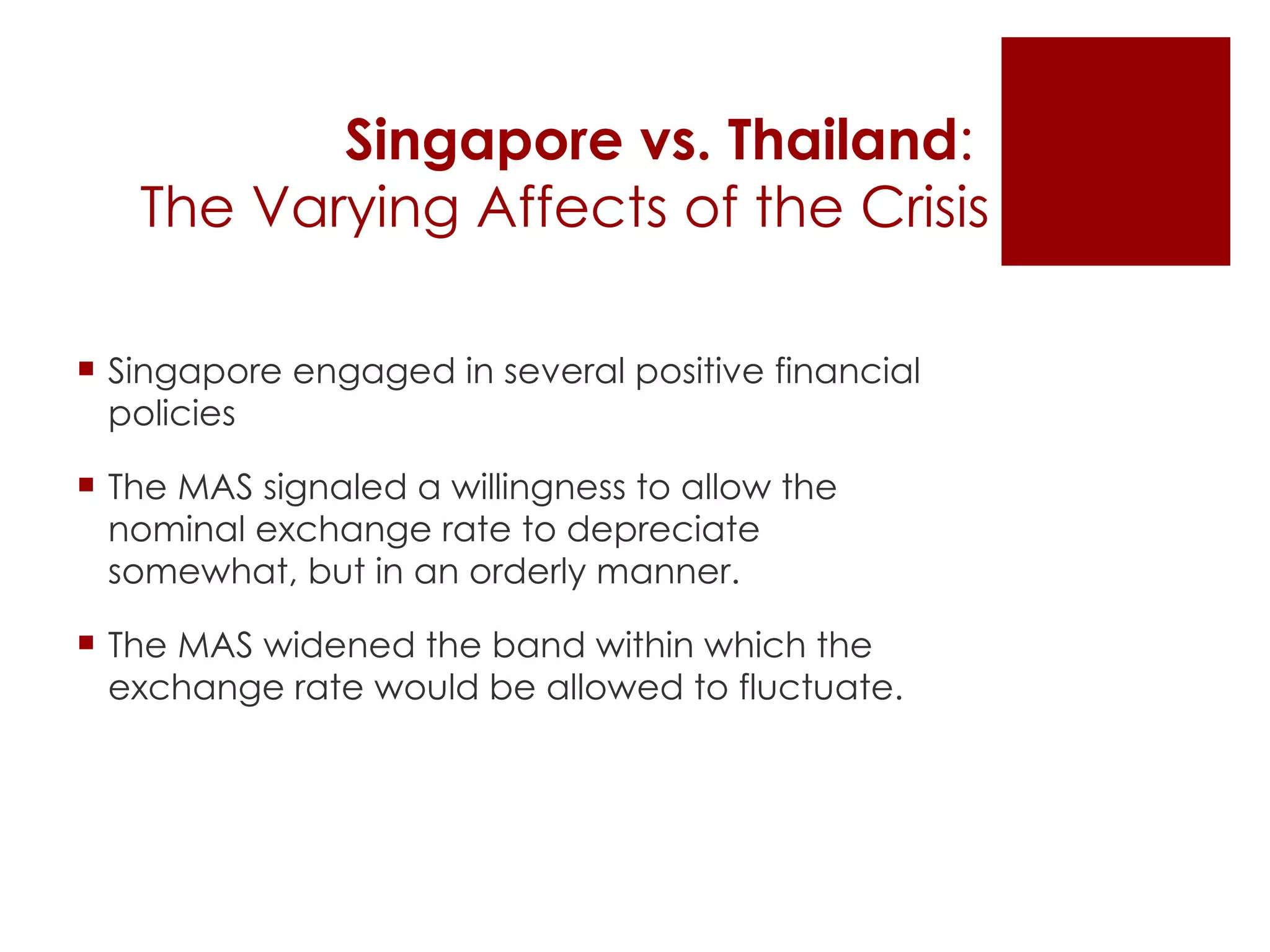 Singapore Foreign Exchange Policy | PPT