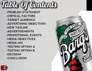 Prooblem Statement For Beer Case Study Testing Strategy for Barq's Root Beer | PDF