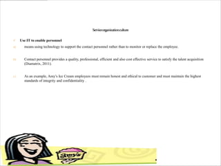 Case study 2 amy ice cream | PPTX
