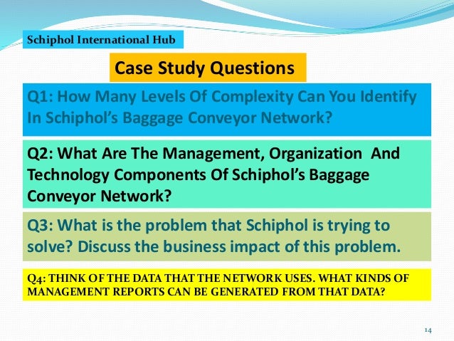 Schiphol case study picture