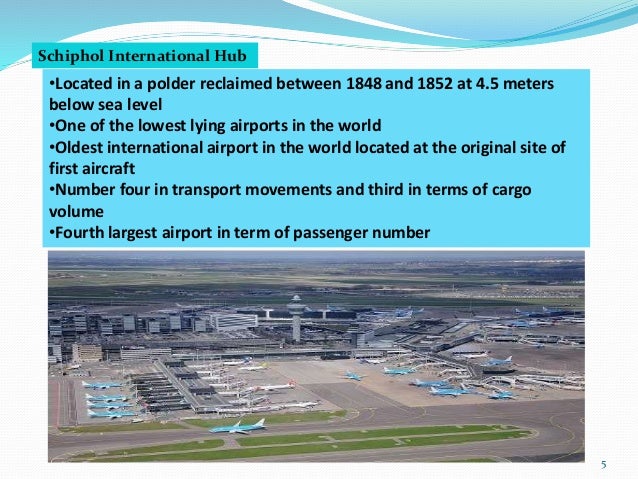 Schiphol airport master plan picture