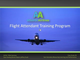 Flight Attendant Training Program 