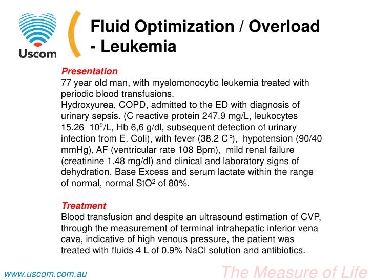 Acute myeloid leukemia case study picture