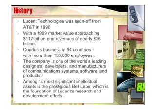 Case Study Analysis Lucent Technologies | PDF