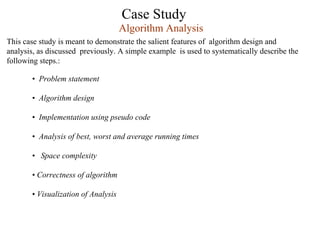 Case Study(Analysis of Algorithm.pdf