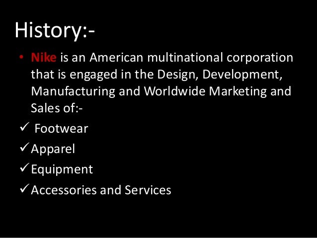 nike corporation history