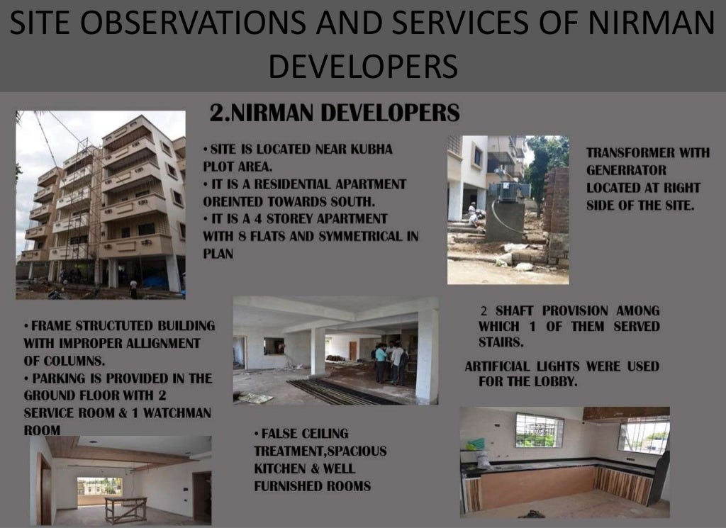 Architectural case study of Apartments