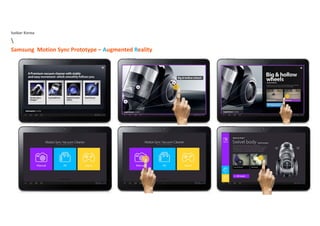 Isobar Korea

Samsung Motion Sync Prototype Augmented RealitySamsung Motion Sync Prototype – Augmented Reality
 