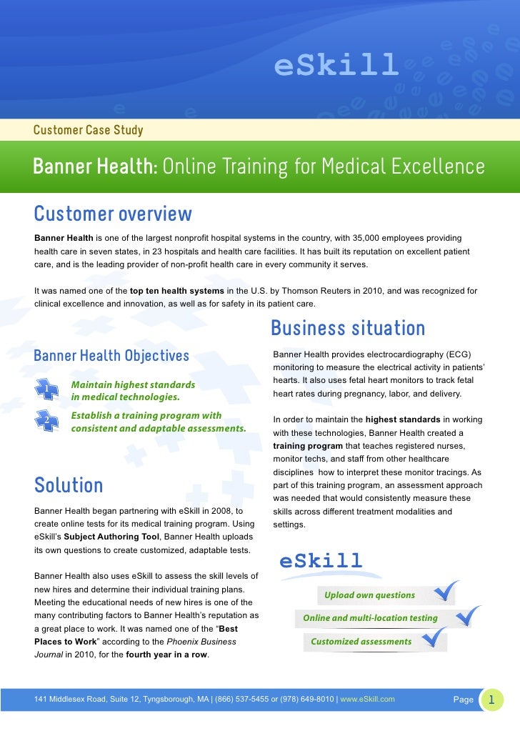 Banner Health Online Training For Medical Excellence