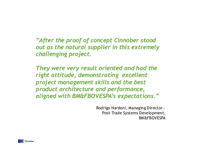 Cinnober trading system