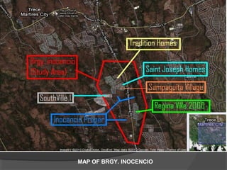 MAP OF BRGY. INOCENCIO
 