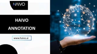 HAIVO
ANNOTATION
www.haivo.ai
 