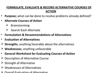 Formulating Courses Case study chap 12 | PPT