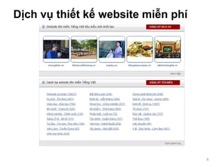 Dịch vụ thiết kế website miễn phí
6
 