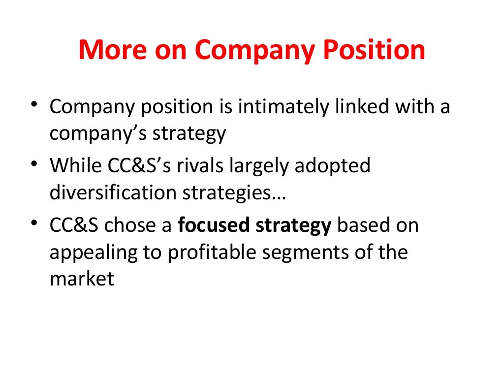 Crown Cork & Seal in 1989 Case study