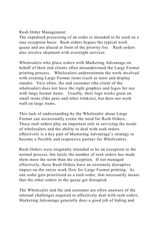Rush Order Example Case Study Deliverable 1DeliverablesThe first project.docx
