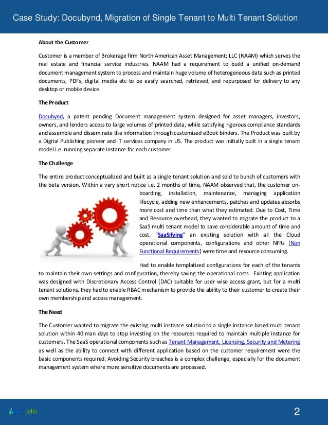 How to write a saas case study image