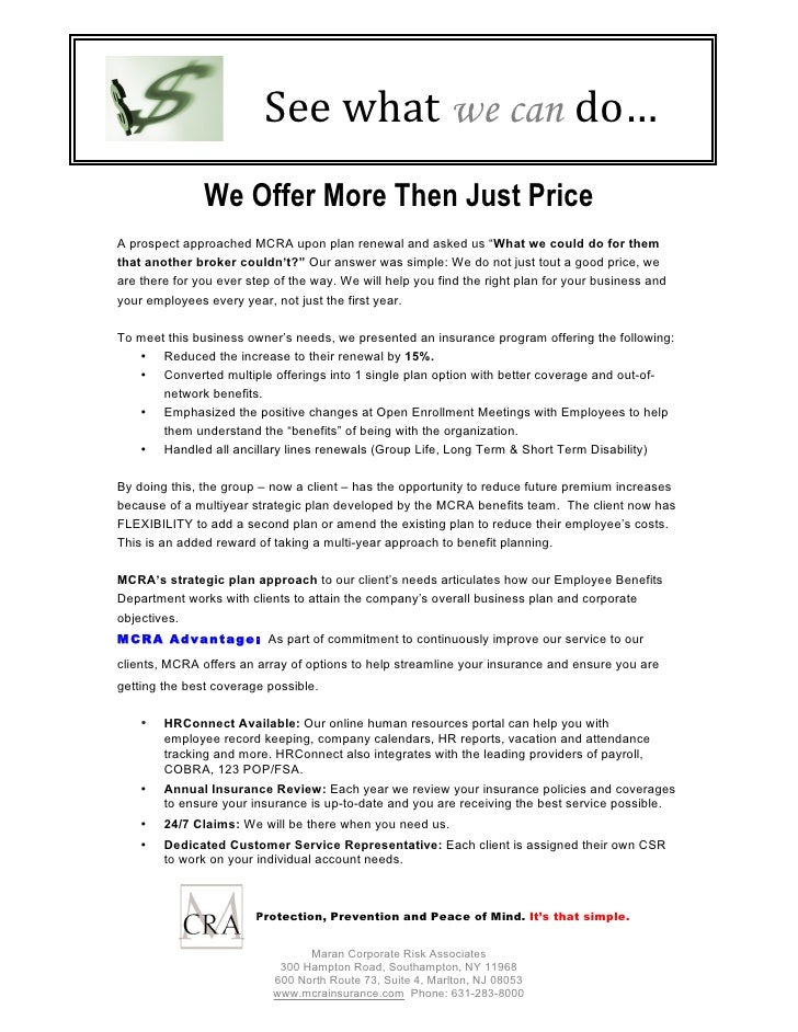 We Offer More Than Just Price Case Study