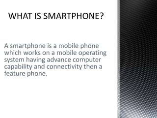 Smartphone Case Study Case study Presentation Smartphone patent war | PPTX