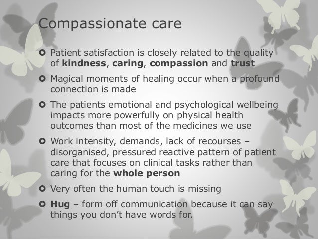 Case study end of life - compassionate care