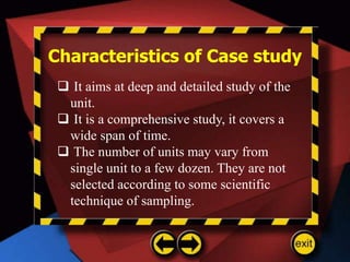 Case studyS | PPTX