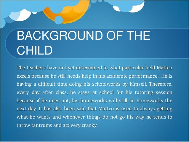 Case study child dyslexia