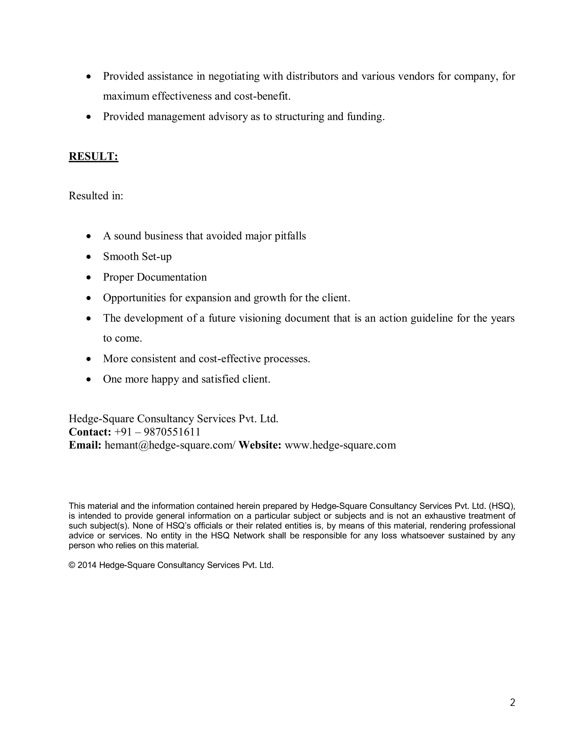 Case study_ Film Production Company | PDF