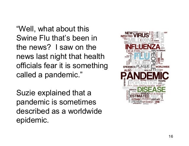 Swine flu presentation image