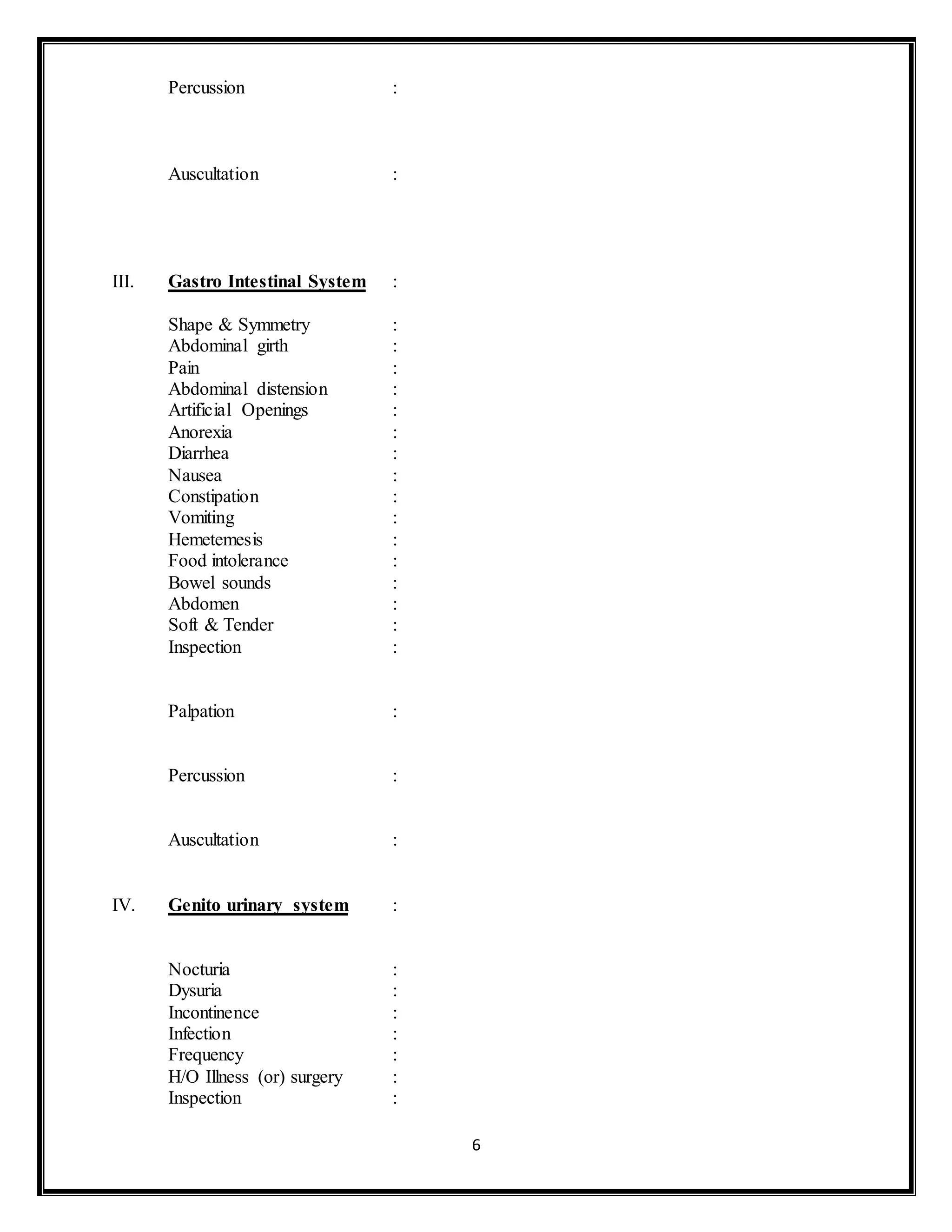 Case study format (Nursing) | DOCX