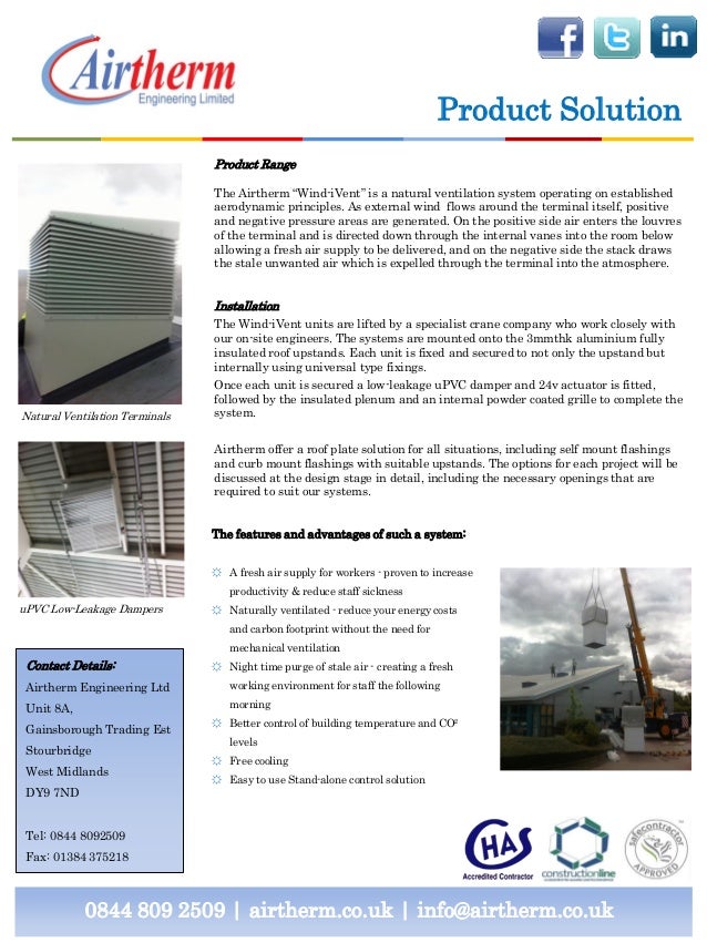 Natural ventilation diagram picture