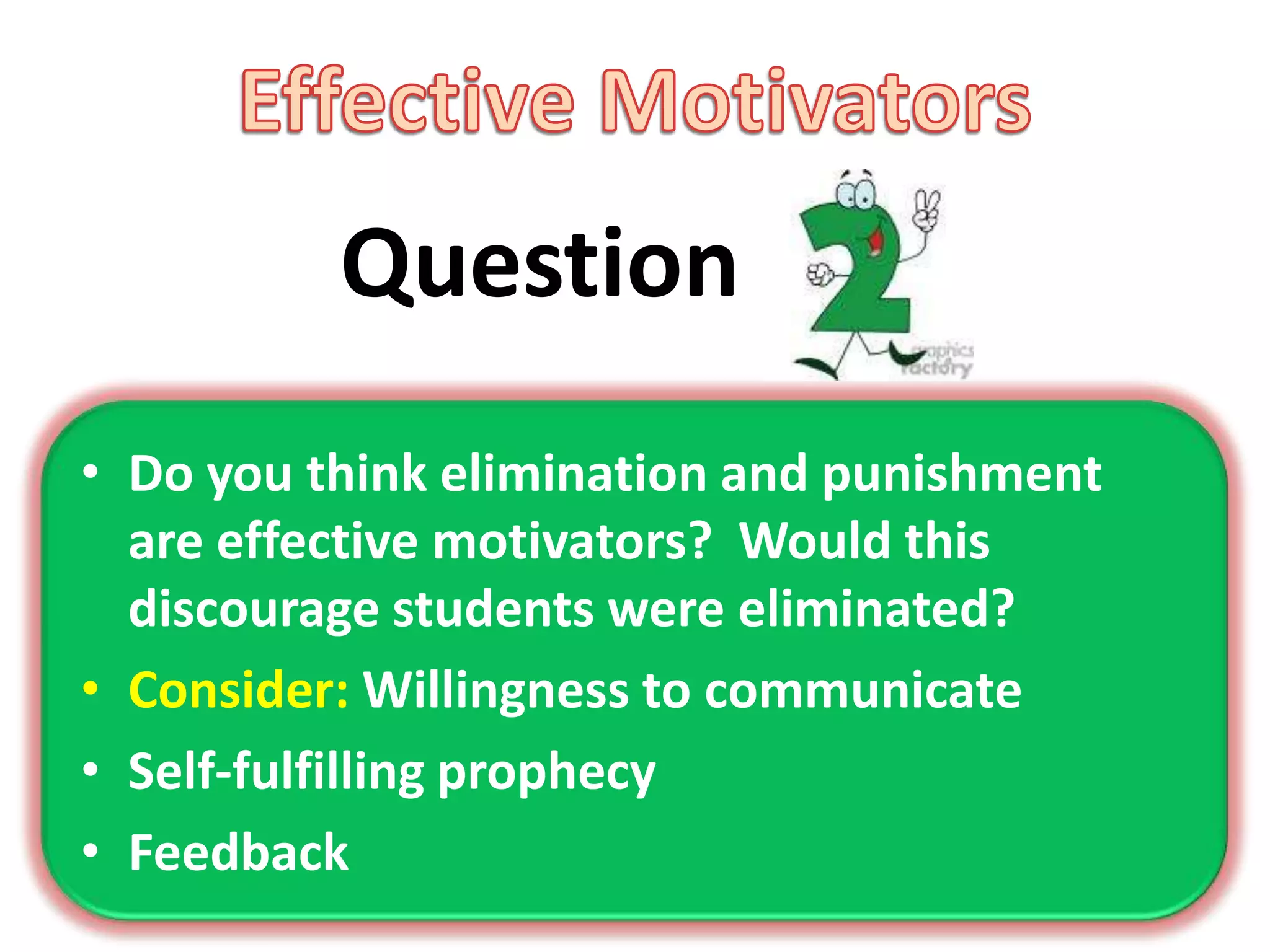 FeedbackImagineQuestionWhat difficulties as a teacher jump out at you if you were to take this approach to teaching? 