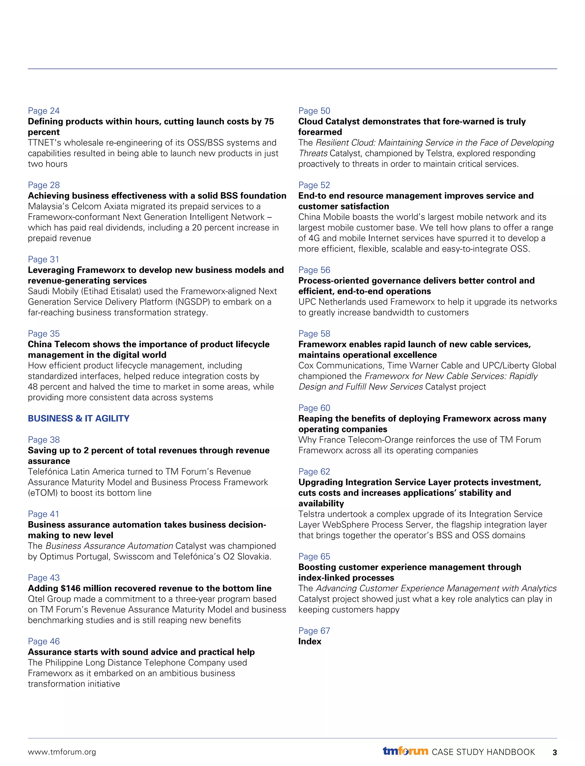 TM FORUM CASE STUDY visual data 5