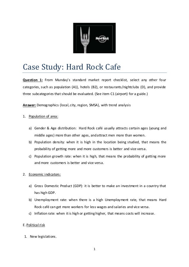 location strategies hard rock cafe video case Case study: hard rock café's global strategy watch the hard rock café's global strategy video located in the as hard rock cafe has changed its strategy. location strategies hard rock cafe video case Case study: hard rock café's global strategy watch the hard rock café's global strategy video located in the as hard rock cafe has changed its strategy.