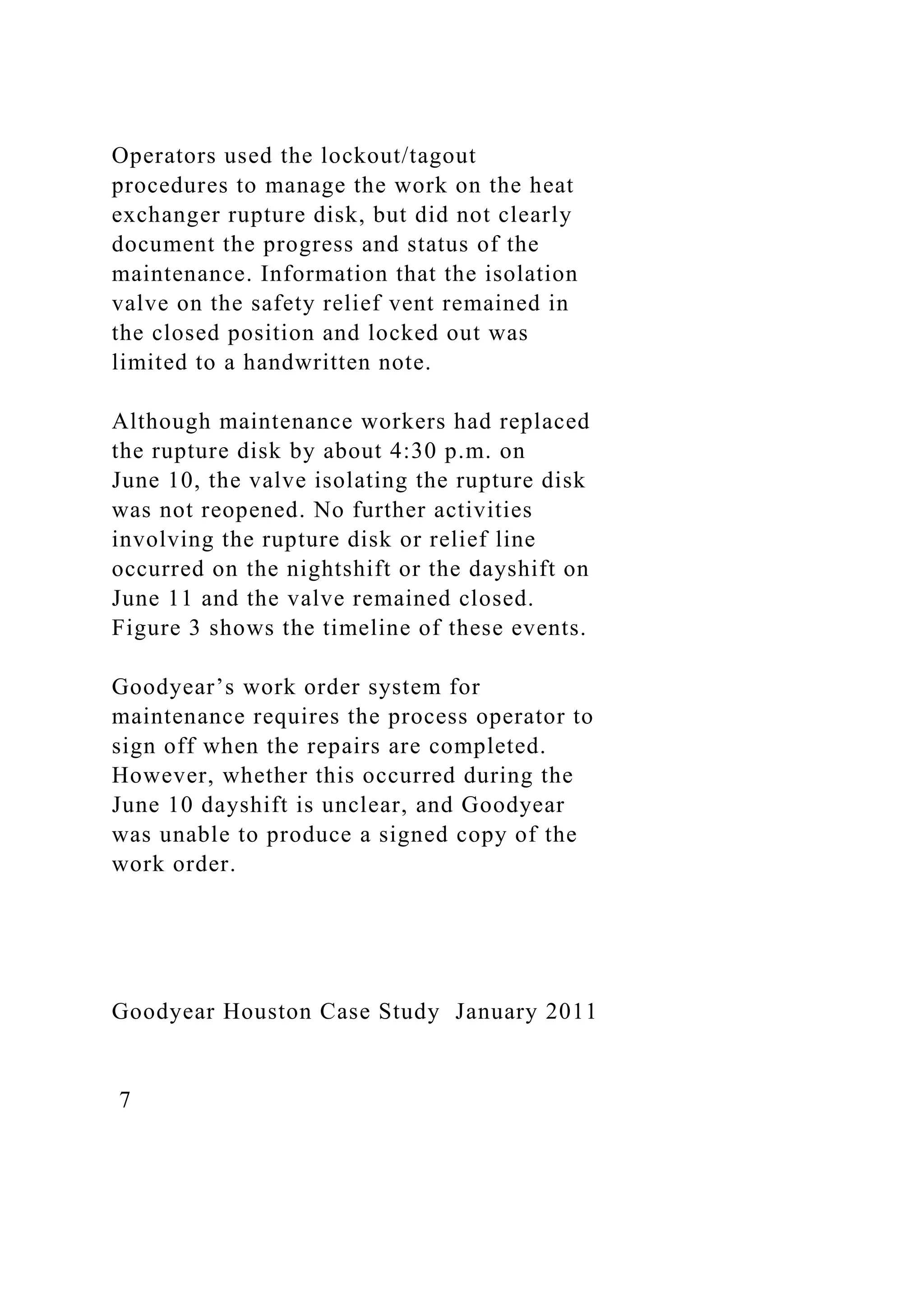 CASE STUDY Heat exchanger rupture and ammonia release in.docx