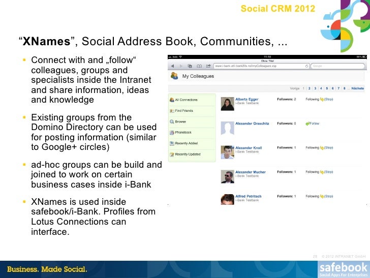 Case Study How Social Apps Innovate Crm In Banking And Financial Serv