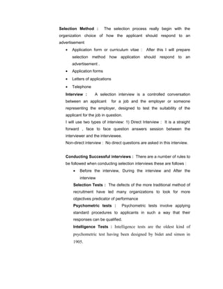 Case study hrm | DOC