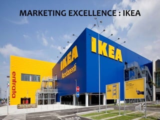 MARKETING EXCELLENCE : IKEA
 