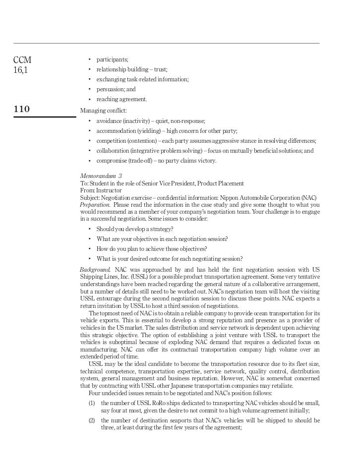 business claim investigation upon negotiation business event research concerning negotiation