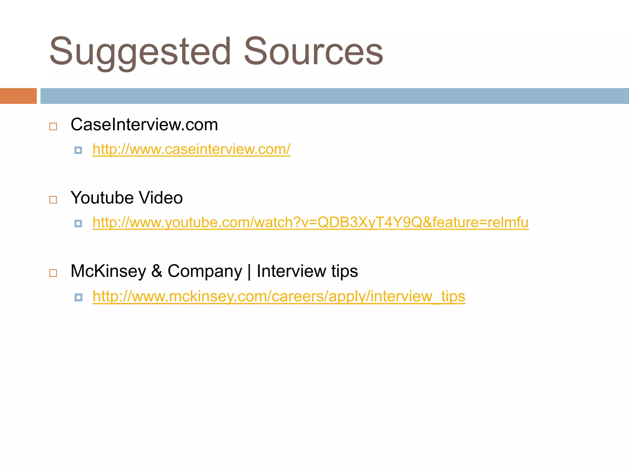 Case Study Interview Notes Ppt Case Study Interview Notes Ppt