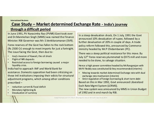 Case study dissertation exchange rate management