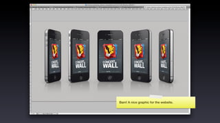 Bam! A nice graphic for the website.
 