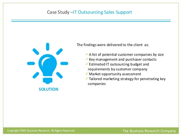 Successful Outsourcing Case Studies | Infographics case study on outsourcing