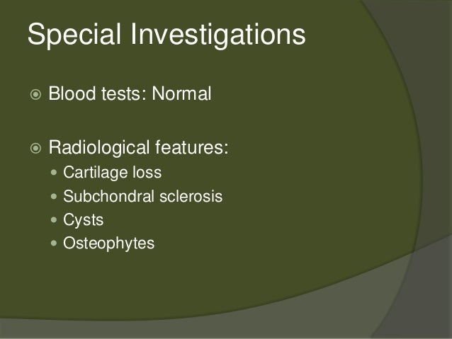 Osteoarthritis case study nursing picture