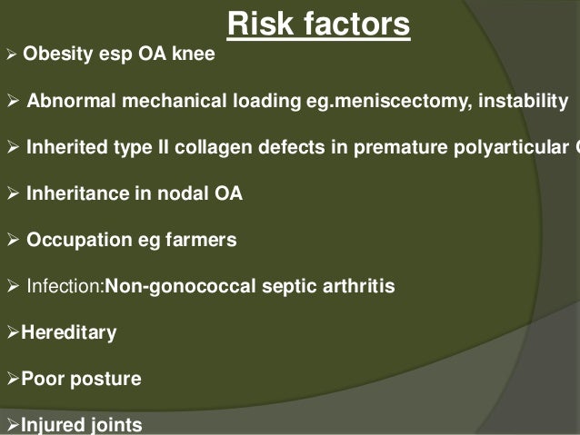 Osteoarthritis case study scribd image